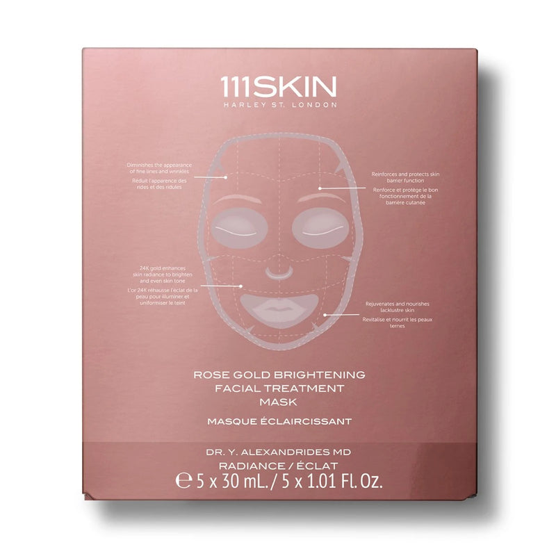 111Skin | Rose Gold Brightening Facial Treatment Mask | Shop Spa Radiance | San Francisco