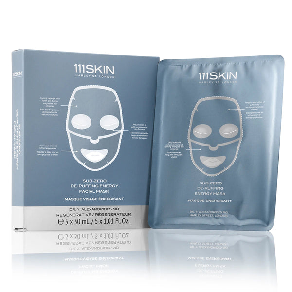 111Skin | Sub-Zero De-Puffing Energy Facial Mask | Shop Spa Radiance | San Francisco