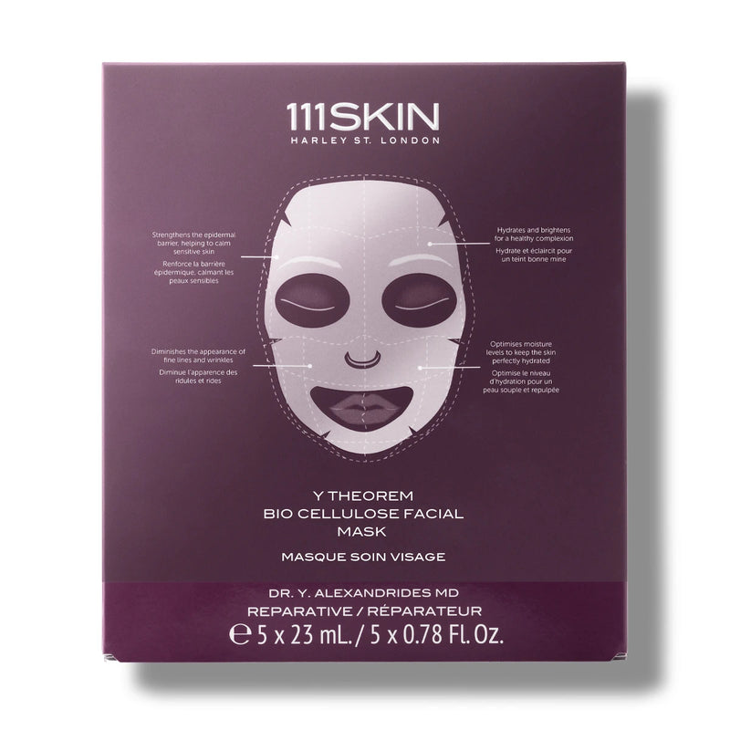 111Skin | Y Theorem Bio Cellulose Facial Mask | Shop Spa Radiance | San Francisco